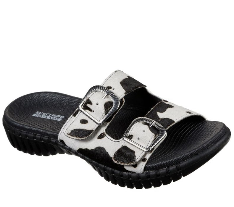 Skechers Dam Svarta Badtofflor - Gowalk Smart - Southern Belle - Sverige (SAXYJ-0346)